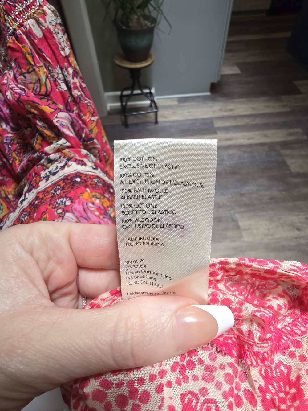 Freepeople Pink Floral Halter Maxi Dress Size Large - Picture 5 of 7